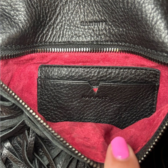 Hammitt Black Leather Crossbody Bag - Picture 5 of 8